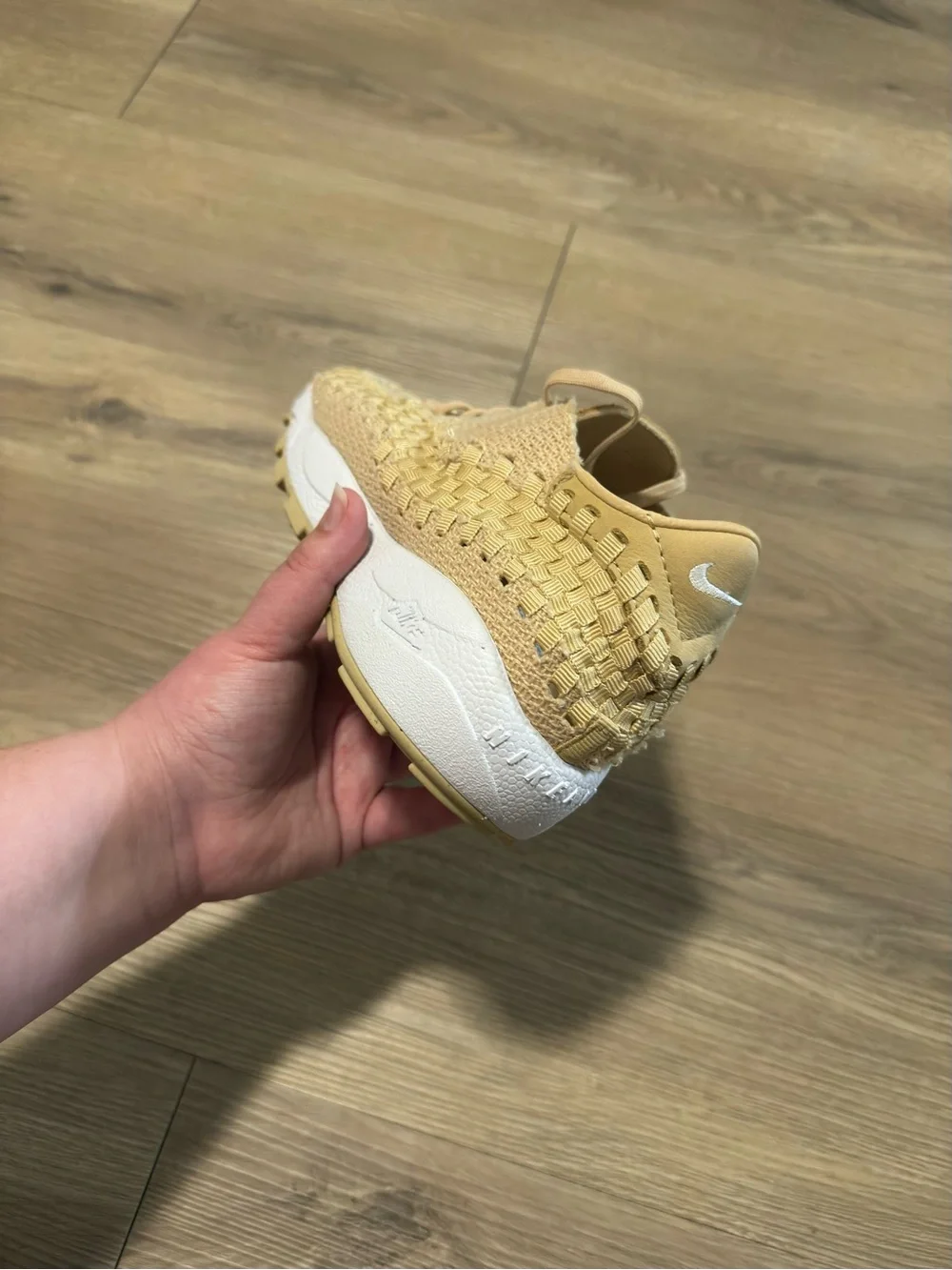 Nike Air Footscape Woven Sesame Sneakers